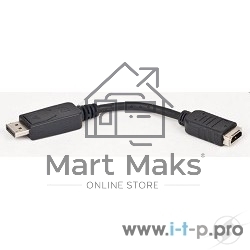 Переходник DisplayPort - HDMI Cablexpert A-DPM-HDMIF-002, 20M/19F, пакет