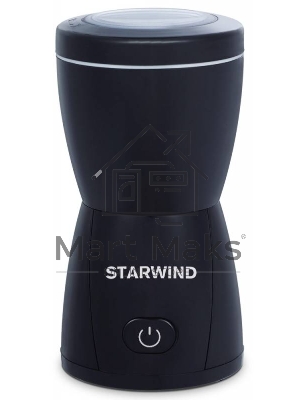 Кофемолка Starwind SGP8426 200Вт сист.помол.:ротац.нож вместим.:80гр черный