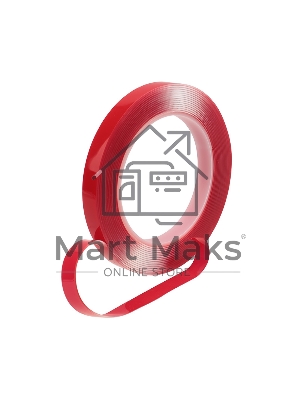 Двухсторонний скотч Rexant, прозрачный, на акриловой основе, 12 мм, ролик 5 м