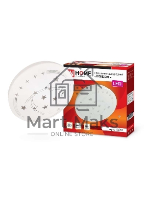 Светильник светодиодный DECO СОЗВЕЗДИЕ 24Вт 230В 6500К 1560лм 300мм IN HOME 4690612025131