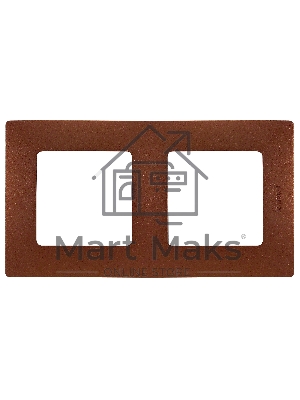 Рамка 2 поста какао ETIKA