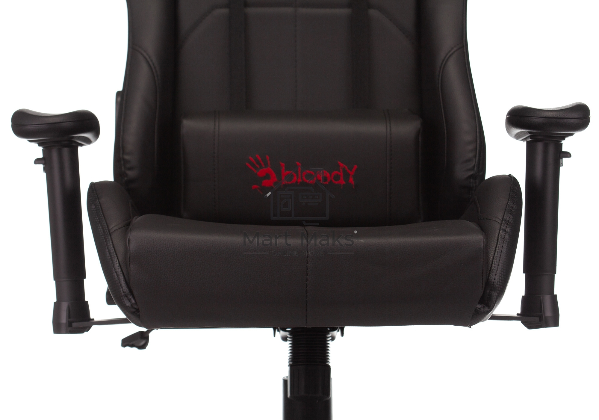Кресло игровое A4Tech Bloody GC-550 черный, эко.кожа