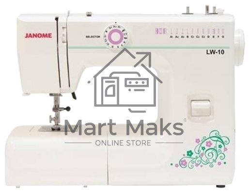 Швейная машина Janome LW-10 белый