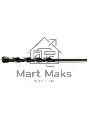 Сверло по бетону Matrix 6 х 100 мм, цилиндрический хвостовик