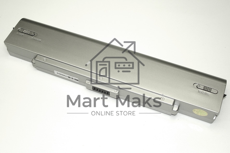 Аккумуляторная батарея для ноутбука Sony Vaio VGN-FE VGN-FS (VGP-BPS2) 11.1V 5200mAh OEM серебристая