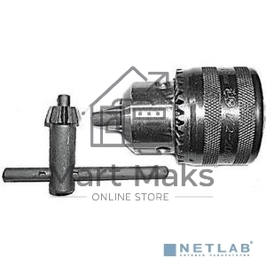 Патрон FIT 37844для дрели ключевой 1/2'' - 16мм (с ключом т-образным)