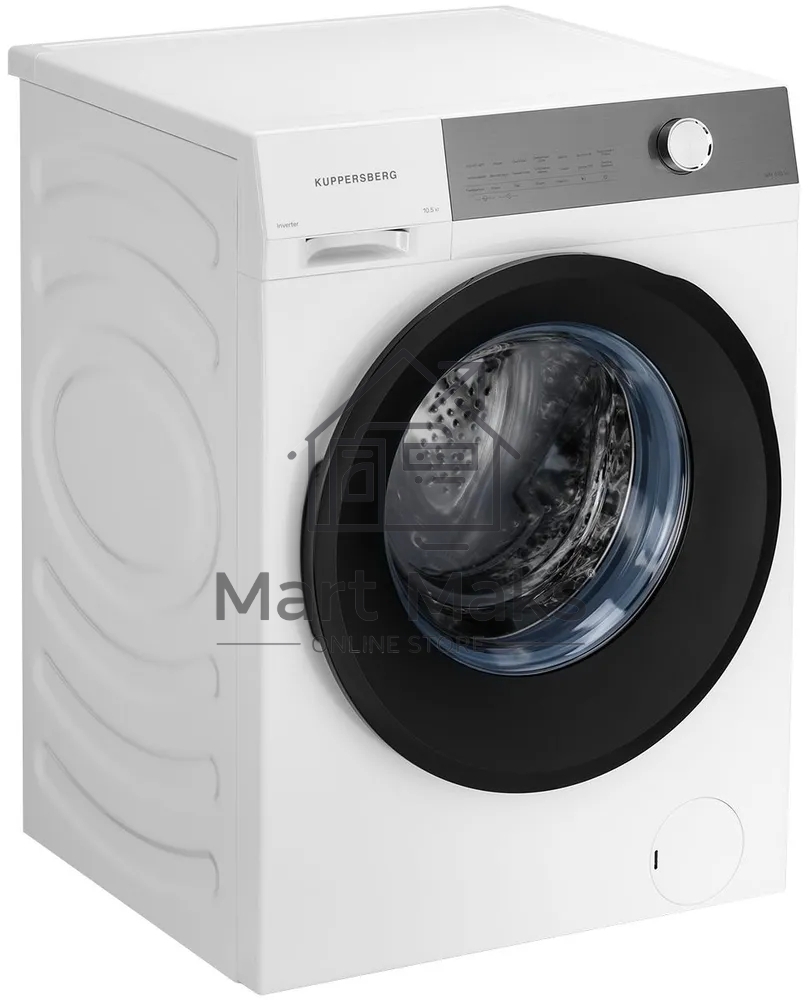Стиральная машина Kuppersberg WM 610 W белая, загрузка фронтальная 10.5кг, 1400 об/мин., класс: A+++