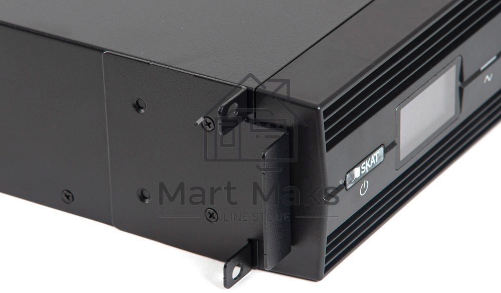 Источник бесперебойного питания SKAT-UPS 3000 RACK ИБП 220В 50/60Гц 2700Вт On-Line синусоида (без АКБ)