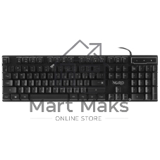 Комплект клавиатура+мышь Defender Nord GS-959 проводной, USB, 2400 DPI, чёрный