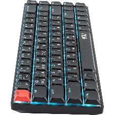 Клавиатура Acer OKR400 гибридная, USB Type-A, Bluetooth, радиоканал, чёрный
