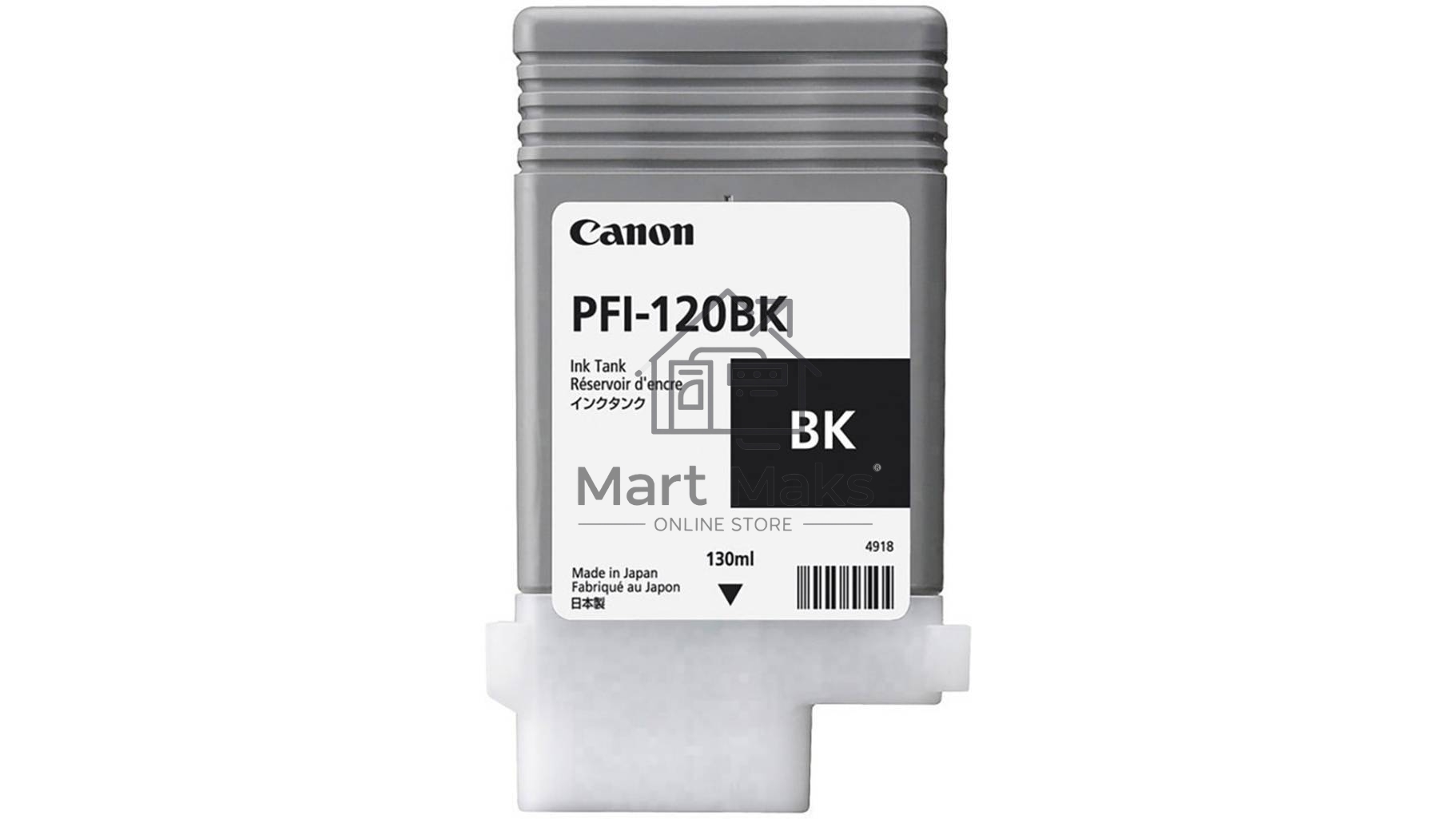 Картридж струйный Canon PFI-120 BK 2885C001 черный (130 мл) для Canon imagePROGRAF TM-200/205