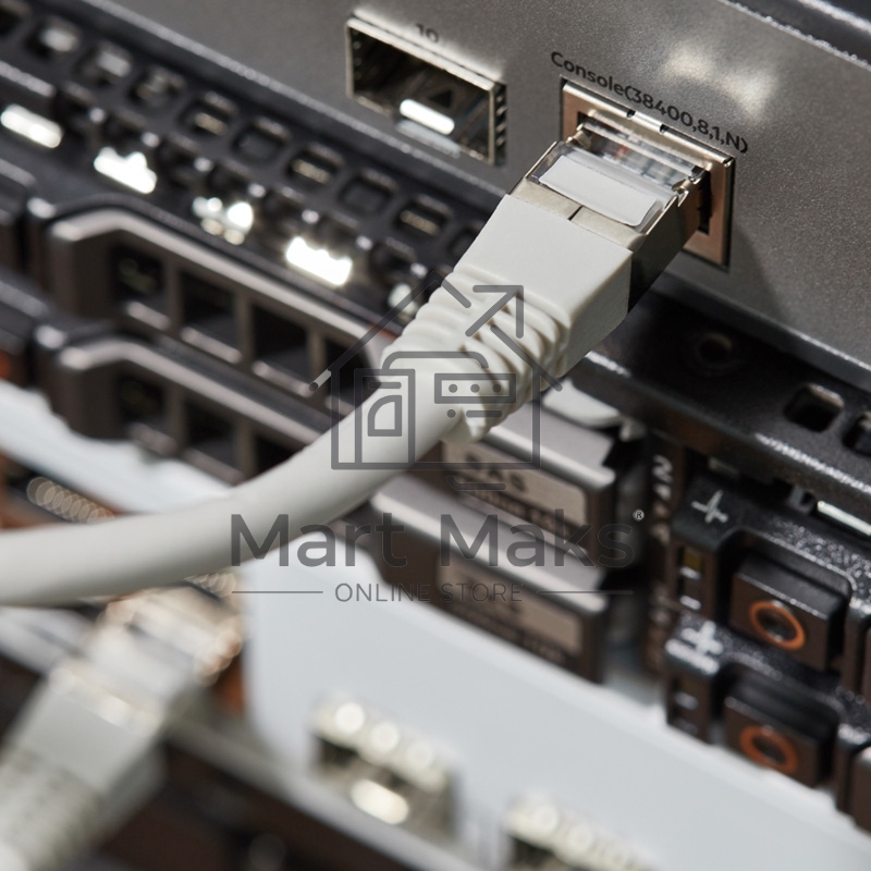 Rexant Пaтч-корд F/UTP, категория 6, RJ45-RJ45, экранированный, PVC серый, 1м