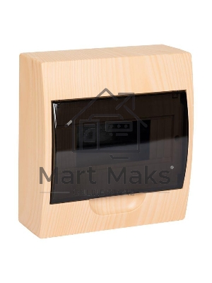 Щит ЩРН-П-8 IP41 светлое дерево PROxima EKF pb40-n-8-light