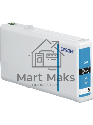 Картридж струйный Epson T7902 голубой повышенной емкости для WF-5110DW/WF-5620DWF