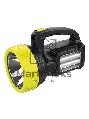 Фонарь рабочий поисковый Rexant с основным и боковыми светом 2 Вт + 5 Вт, 220 В, встроенный аккумулятор, 5 ч автономной работы