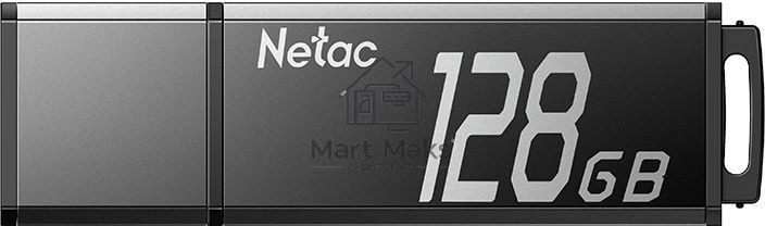 Флешка USB R/W R/W NeTac USB Drive U351 USB2.0 128GB, retail version