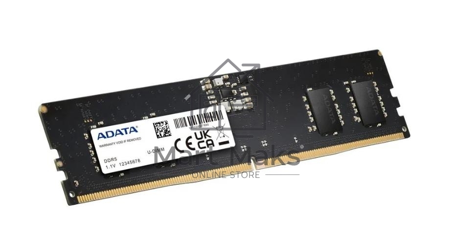 Оперативная память ADATA, DDR5, 8GB (1x8GB), 4800MHz, CL40, SO-DIMM