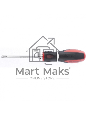 Отвертка комбинированная Matrix, SL6,0 / Ph2, CrV, двухкомп. рукоятка MASTER 11580