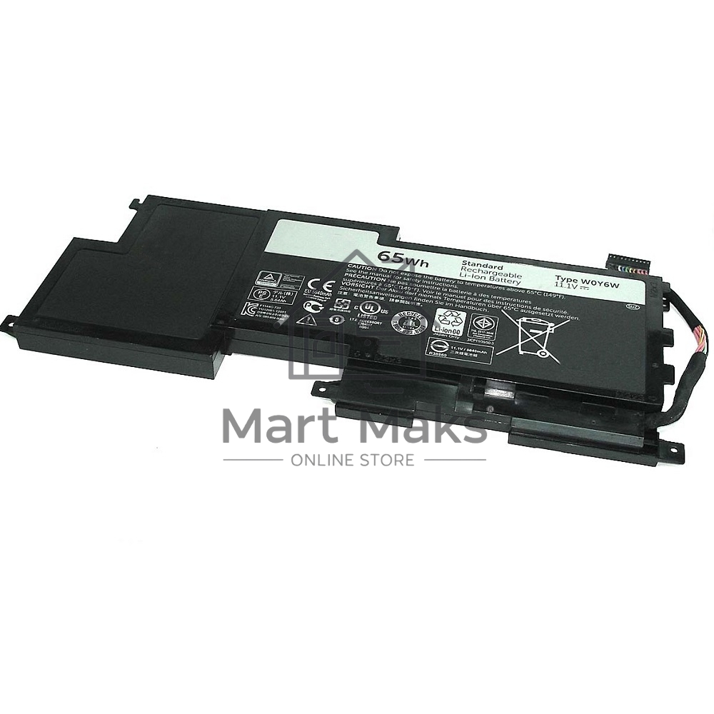 Аккумуляторная батарея для ноутбука Dell XPS 15-L521X 11.1V 65Wh W0Y6W