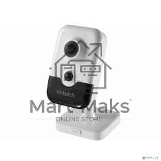 Видеокамера IP Hikvision HiWatch DS-I214(B) 2-2мм цветная корп.:белый/черный