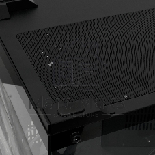 Компьютерный корпус HSPD F330, Panoramic Mini-tower, черный, TG, 0.5 SPCC, 3x120мм ARGB mATX, mITX 160/400/200мм 1x2.5