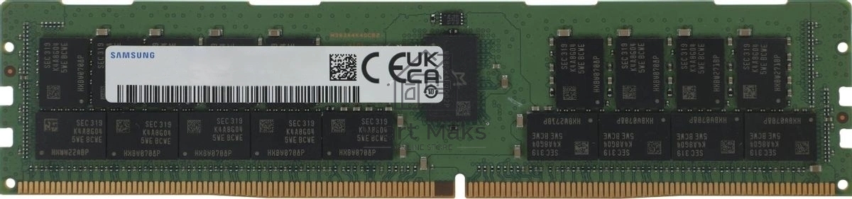 Оперативная память Samsung M393A4G40BB3-CWE, DDR4, 32GB (1x32 GB), 3200 MHz, CL22, ECC, RDIMM