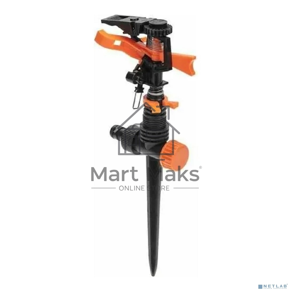 Дождеватель пластиковый импульсный двухсторонний ЧЕТЫРЕ СЕЗОНА 62-0288