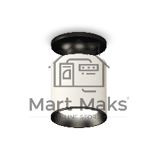 Светильник Ambrella Light XS6301120 SWH/PBK белый песок/черный полированный MR16 GU5.3 (N6902, C6301, N6103)