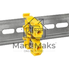 Колодка клеммная JXB-2.5/35 (25а) жел. EKF plc-jxb-2.5/35y
