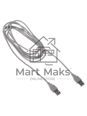 Кабель Buro BHP RET USB AM30 USB A(m) USB A(m) 3м серый блистер Кабель Buro BHP RET USB AM30 USB A(m) USB A(m) 3м серый блистер