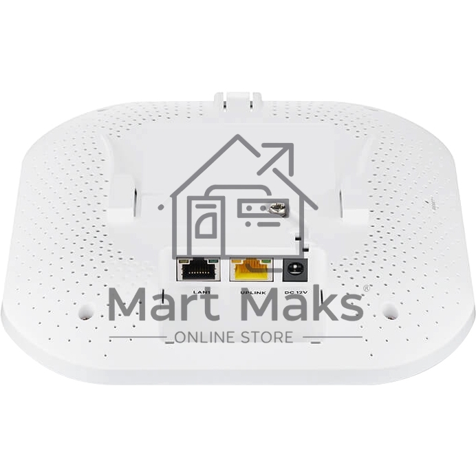 Гибридная точка доступа Zyxel NebulaFlex Pro WAX610D, WiFi 6, 802.11a/b/g/n/ac/ax (2,4 и 5 ГГц), MU-MIMO, антенны 4x4 с двойной диаграммой, до 575+2400 Мбит/с, 1xLAN 2.5GE, 1xLAN GE, PoE, защита от 4G