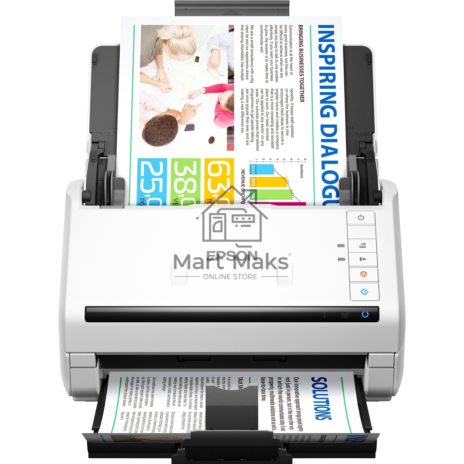Сканер Epson WorkForce DS-770II (B11B262401)