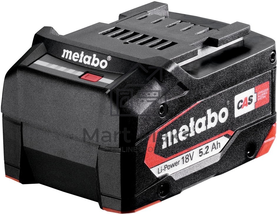 Батарея аккумуляторная Metabo 625028000 18В 5.2Ач Li-Ion