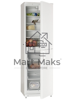 Холодильник Atlant XM-4023-000 белый двухкамерный 201/139л морозилка снизу