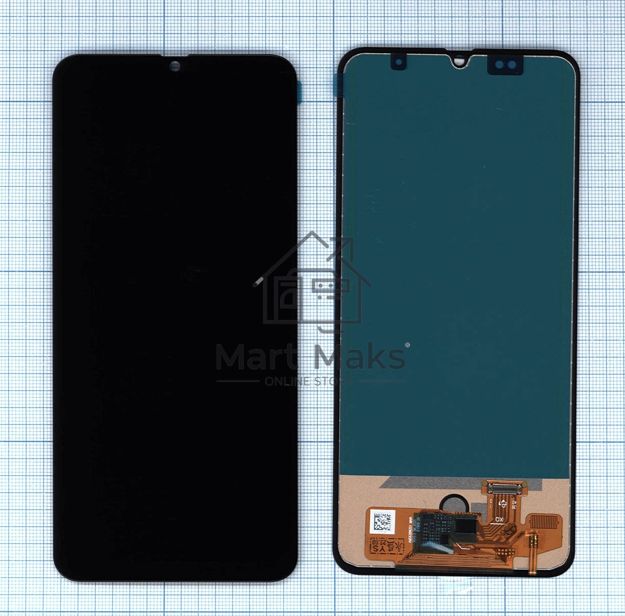 Дисплей для Samsung Galaxy A30 SM-A305F в сборе с тачскрином (INCELL) черный