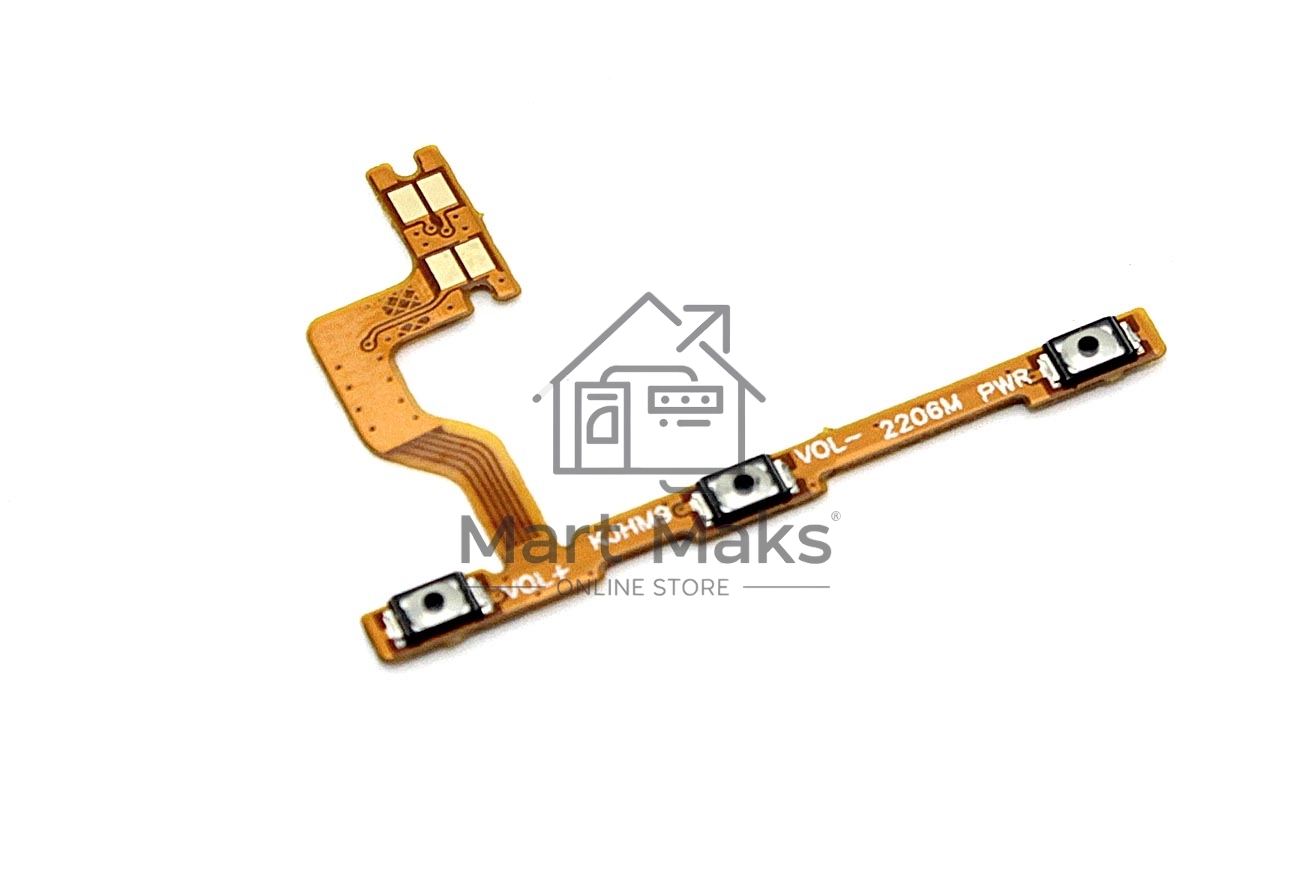 Шлейф кнопки включения и кнопок громкости для Xiaomi Redmi 9