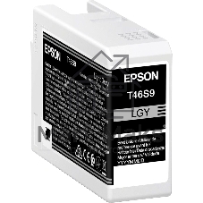 Картридж струйный Epson T46S9 (C13T46S900) светло-серый (25 мл) для SureColor SC-P700