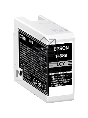 Картридж Epson T46S9 (C13T46S900) светло-серый (25 мл) для SureColor SC-P700