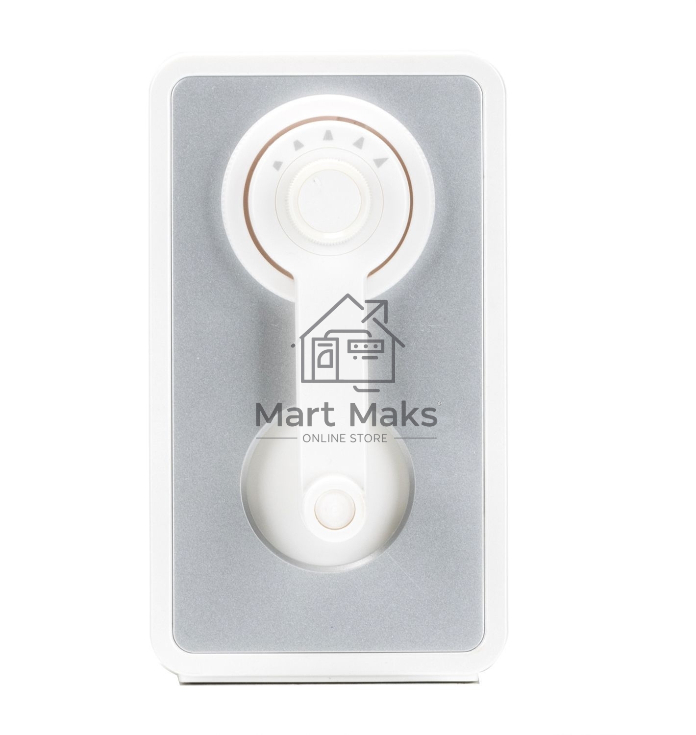 Точилка для карандашей механическая Deli 71160White, 1 отверстие, пластик, белый