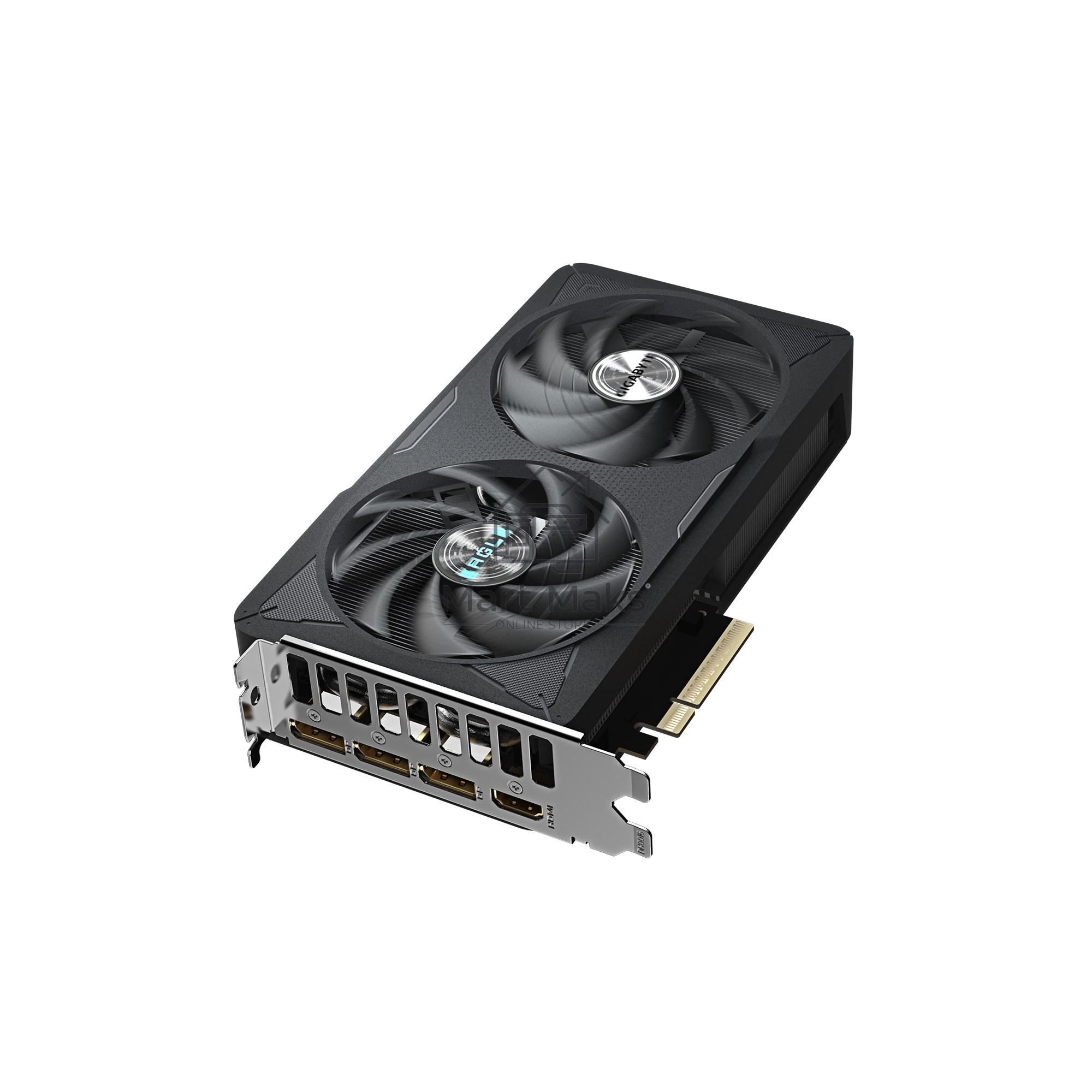 Видеокарта Gigabyte PCI-E 5.0 GV-N5060EAGLE OC-8GD 1.0 NVIDIA GeForce RTX 5060 8Gb 128bit GDDR7 2550/28000 HDMIx1 DPx3 HDCP Ret