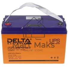 Батарея для ИБП Delta DTM 12100 L 12В 100А·ч