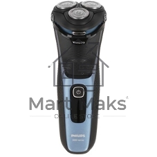 Электробритва Philips S3243/12 черный/голубой