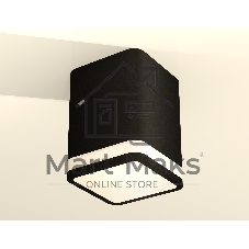 Светильник Ambrella Light XS7813020 SBK/FR черный песок/белый матовый MR16 GU5.3 (C7813, N7751)