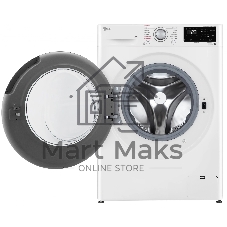 Стиральная машина LG F2V3HS4W белый, загрузка фронтальная 7 кг, 1200 об/мин., класс: A