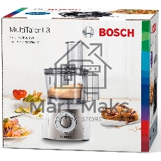 Кухонный комбайн Bosch MCM3501M 800 Вт, Скорости: 2, Блендер 1 л, Чаша 2.3 л, черный/серебристый