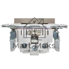 Розетка IEK SKANDY SK-R04B (SK-R14-16-K10) с заземлением, с защитными шторками 16А, бежевый