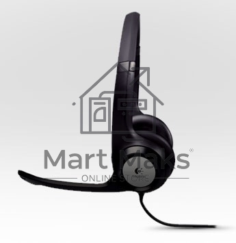 Гарнитура Logitech Headset Logitech H390 USB черный