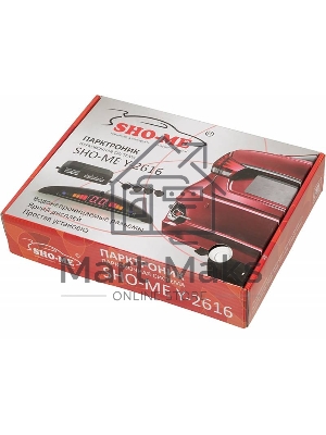 Парковочный Радар Sho-Me Y-2616N04 4 датчика 22мм белый Парковочный Радар Sho-Me Y-2616N04 4 датчика 22мм белый