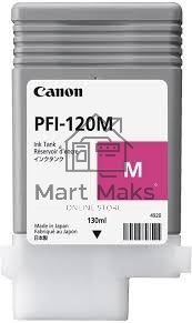 Картридж струйный Canon PFI-120 M 2887C001 пурпурный (130 мл) для Canon imagePROGRAF TM-200/205