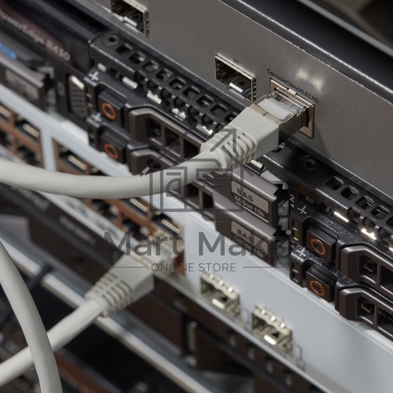 Rexant Пaтч-корд F/UTP, категория 6, RJ45-RJ45, экранированный, PVC серый, 1м